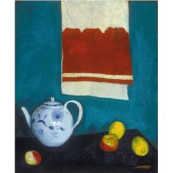 Dezso Czigány (1883-1937) - Still life with homes