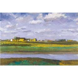 Adolf Fényes (1867-1945) - Autumn clearing up aft