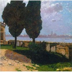 Izsák Perlmutter (1866-1932) - In the distance Ve