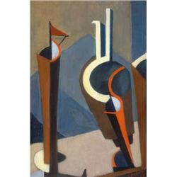 Lajos Tihanyi (1885-1938) - Composition, 1925