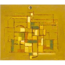 Jeno Barcsay (1900-1988) - Rhythm of patches 