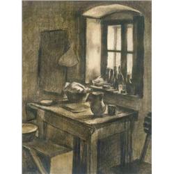 Lajos Vajda (1908-1941) - Kitchen, 1925