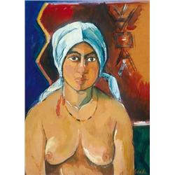 Vilmos Perlrott Csaba (1880-1955) - Woman nude