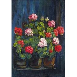 Unknown painter - Flowers in jug, 1922