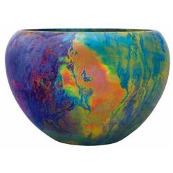 Big jardinière, Zsolnay, around 1910  