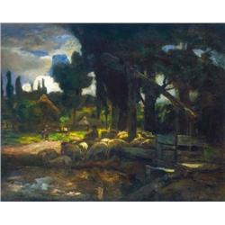 Béla Iványi Grünwald (1867-1940) - Midday rest, 1