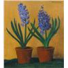 Image 1 : Samu Börtsök (1881-1931) - Hyacinths in jug