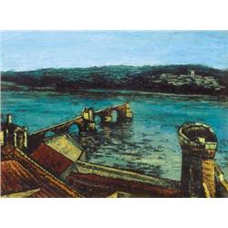 Dezso Orbán (1884-1987) - Landscape at Avignon