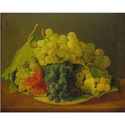 Sándor Brodszky (1819-1901) - Still life with gra