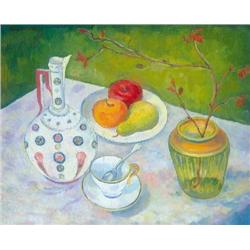 Andor Fülöp Antal (1908-1979) - Still life with j