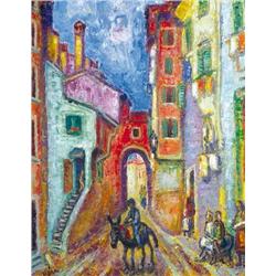 Emil Vén (1902-1984) - Mediterranean town