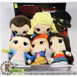 LOT OF STRANGER THINGS PLUSH.