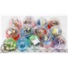 Image 1 : BOX OF 13 ASSORTED VENDING MACHINE EGGS.