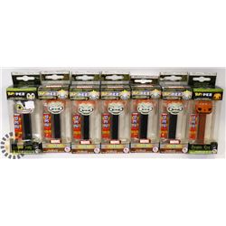 LOT OF ASSORTED PEZ DISPENSERS