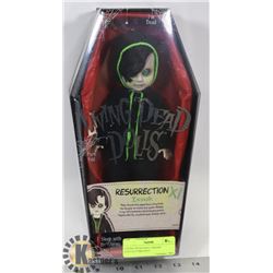 LIVING DEAD DOLL ISAIAH COLLECTORS DOLL.