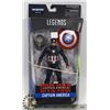 Image 1 : MARVEL LEGENDS CAPTAIN AMERICA FIGURE.