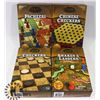 Image 1 : LOT OF FOUR CLASSIC GAMES - CHINESE CHECKERS,