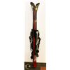 Image 1 : PAIR OF RED SKIS SB 10