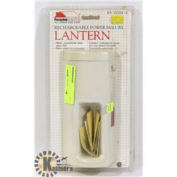RECHARGEABLE POWER FAILURE LANTERN