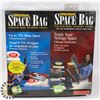 Image 1 : LOT OF 2 SPACE BAG VACUUM-SEAL STORAGE PACKS