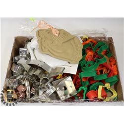 ASSORTED COOKIE CUTTERS.