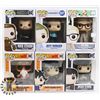 Image 1 : LOT OF 6 ASSORTED FUNKO POP VINYL FIGURES.