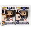 Image 1 : LOT OF 2 POP CONNOR MCDAVID AND AUSTON MATTHEWS