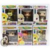 Image 1 : LOT OF 6 ASSORTED FUNKO POP VINYL FIGURES.
