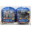 Image 1 : LOT OF 2 HALO COLLECTIBLES.