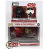 Image 1 : STAR WARS POP AND VINYL COLLECTORS FIGURES