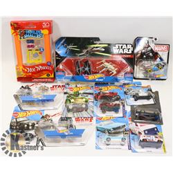 LOT OF VARIOUS SPECIAL ISSUE HOTWHEELS TOYS