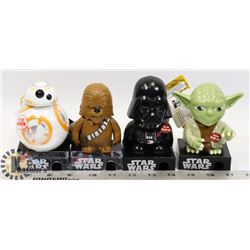 LOT OF STAR WARS COLLECTORS FIGURES AND HEADS