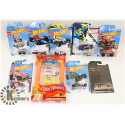 LOT OF VARIOUS HOTWHEELS SPECIAL ISSUE CARS ETC.