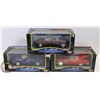 Image 1 : SET OF 3 MOTOR MAX 1:24 DIE CAST CARS