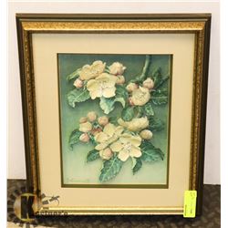 3D FLOWER PICTURE, J. VOERMANT