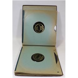 ALBUM OF 10 - 12 INCH PHONOGRAPH RECORDS