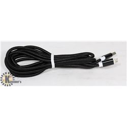 10FT ANDROID BRAIDED CHARGE CORDS.