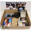 Image 1 : LARGE BOX OF HOCKEY COLLECTIBLES AND MEMORABILIA