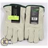 Image 1 : 2 PAIRS OF BDG LINED LEATHER DRIVER GLOVES SZ MED