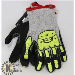PAIR OF BOB DALE CUT RESISTANT IMPACT GLOVES SZ S