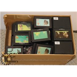 LOT OF ASSORTED BUSINESS CARD CASE BOXES