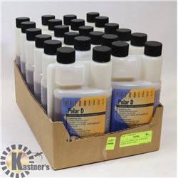 CASE OF 12 BOTTLES OF POLAR D DIESEL FUEL COLD