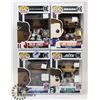 Image 1 : LOT OF 4 SPECIAL  NFL EDITION FUNKO POPS