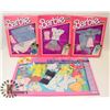 Image 1 : LOT OF ASSORTED BARBIE CLOTHING SETS.