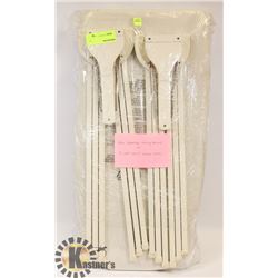 NEW TABLETOP IRONING BOARD & 2 WALL MOUNT DRY RAKS