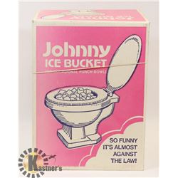 JOHNNY ICE BUCKET IN ORIGINAL BOX.