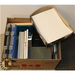 LOT OF OFFICE/PAPER ACCESSORIES