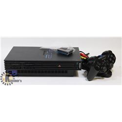PLAYSTATION 2 WITH CONTROLLER AND CABLES