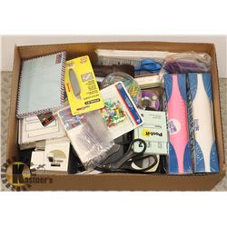 LOT OF OFFICE SUPPLIES