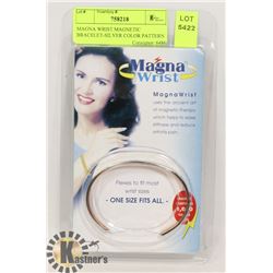 MAGNA WRIST MAGNETIC BRACELET-SILVER COLOR PATTERN